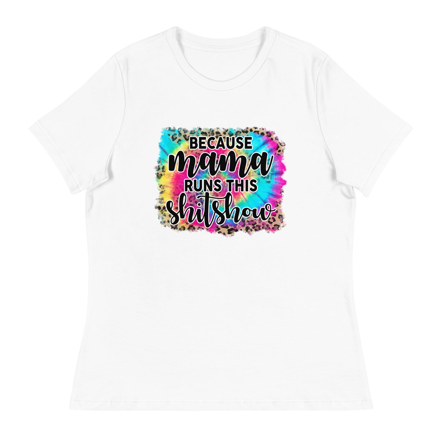 Women's Relaxed T-Shirt MAMA RUNS