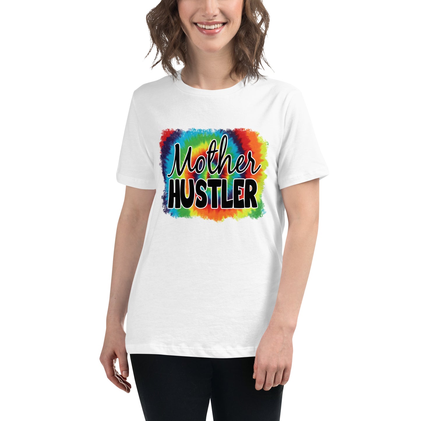 Women's Relaxed T-Shirt MOTHER HUSTLER