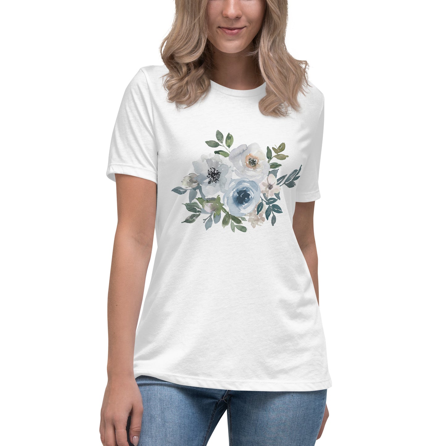 Women's Relaxed T-Shirt BOUQUET