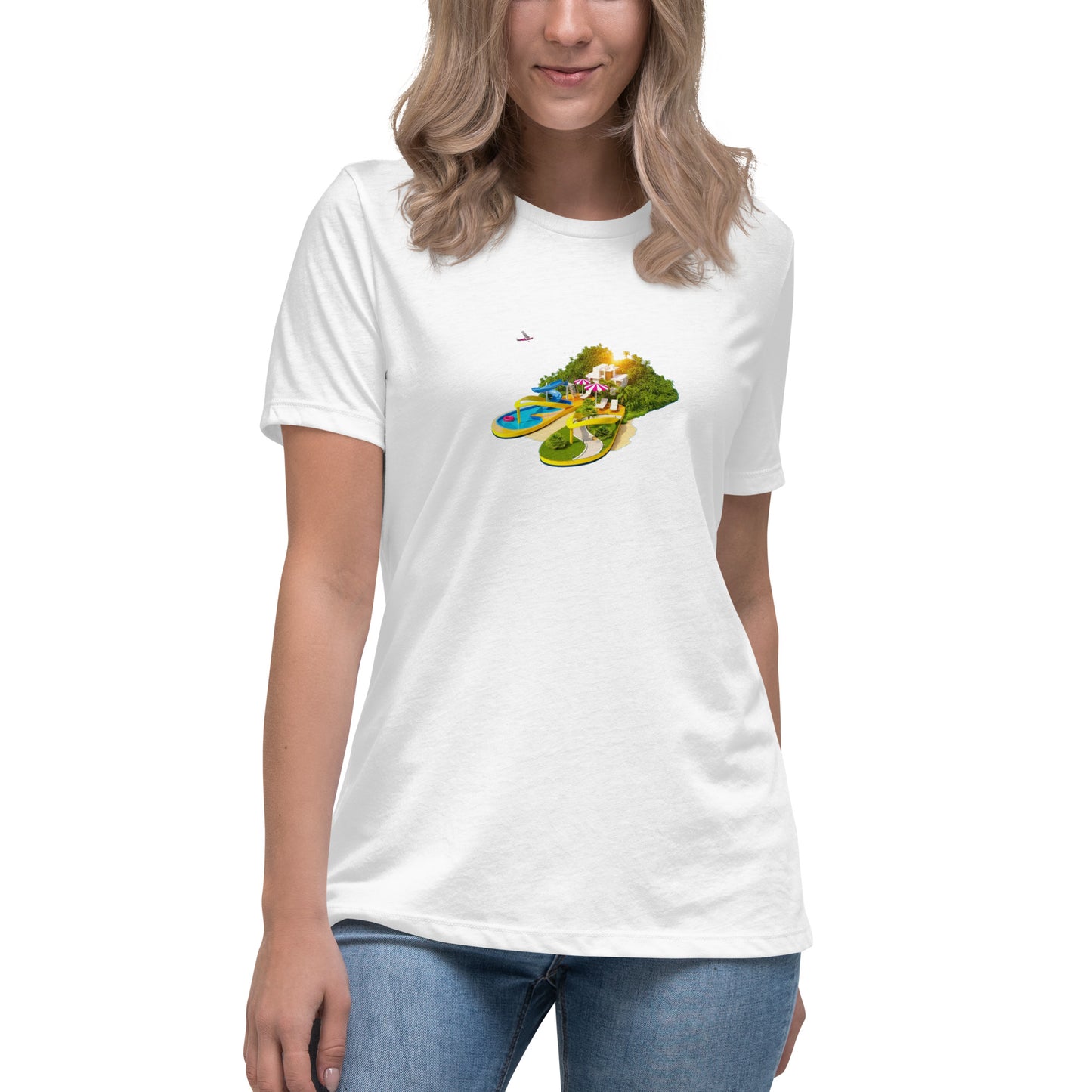 Women's Relaxed T-Shirt HOLIDAY ISLAND