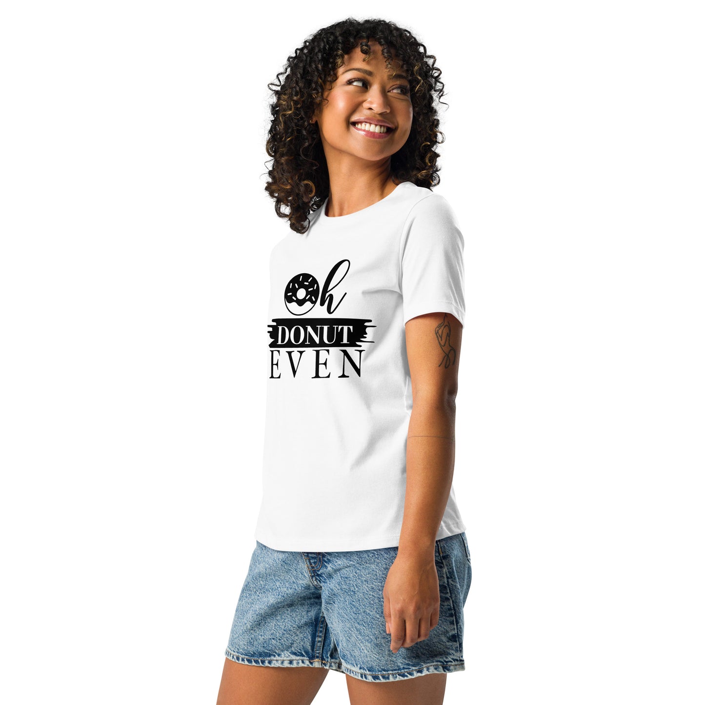 Women's Relaxed T-Shirt OH DONUT EVEN