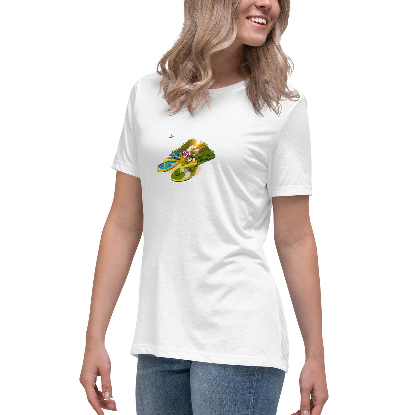 Women's Relaxed T-Shirt HOLIDAY ISLAND