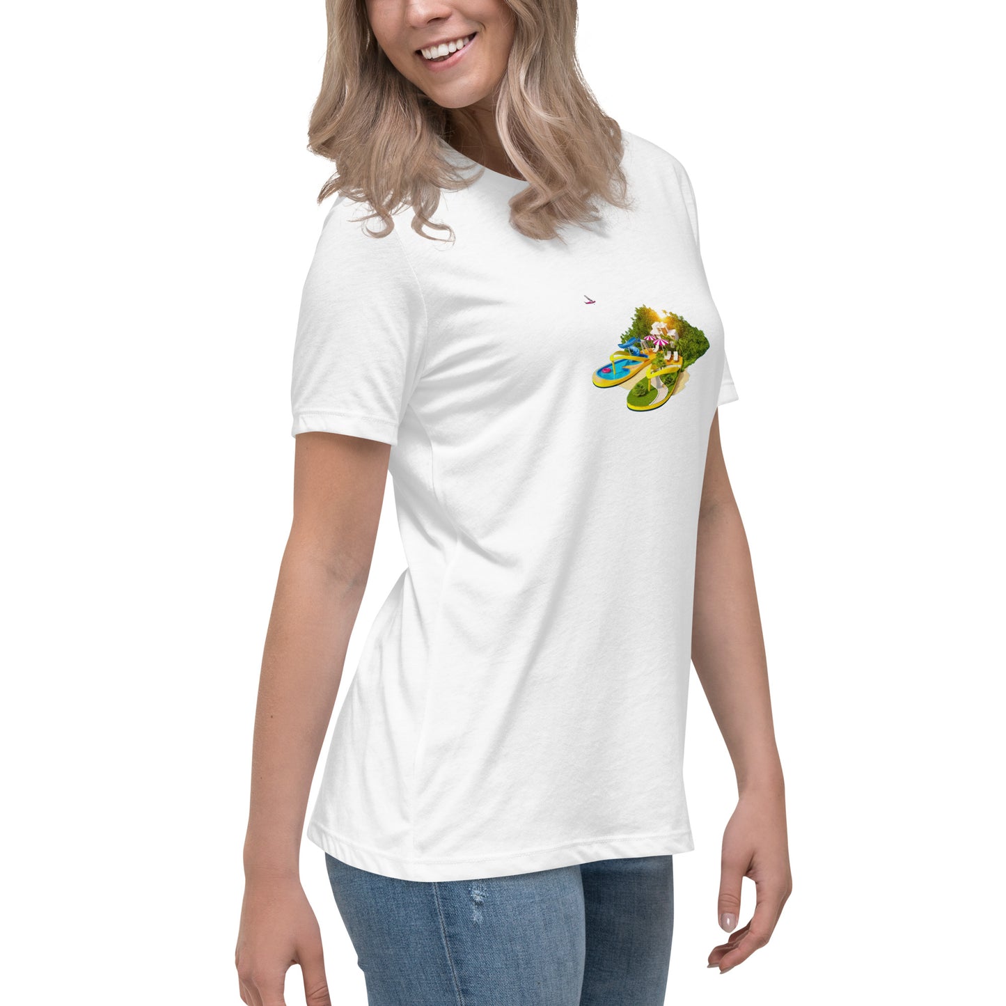 Women's Relaxed T-Shirt HOLIDAY ISLAND