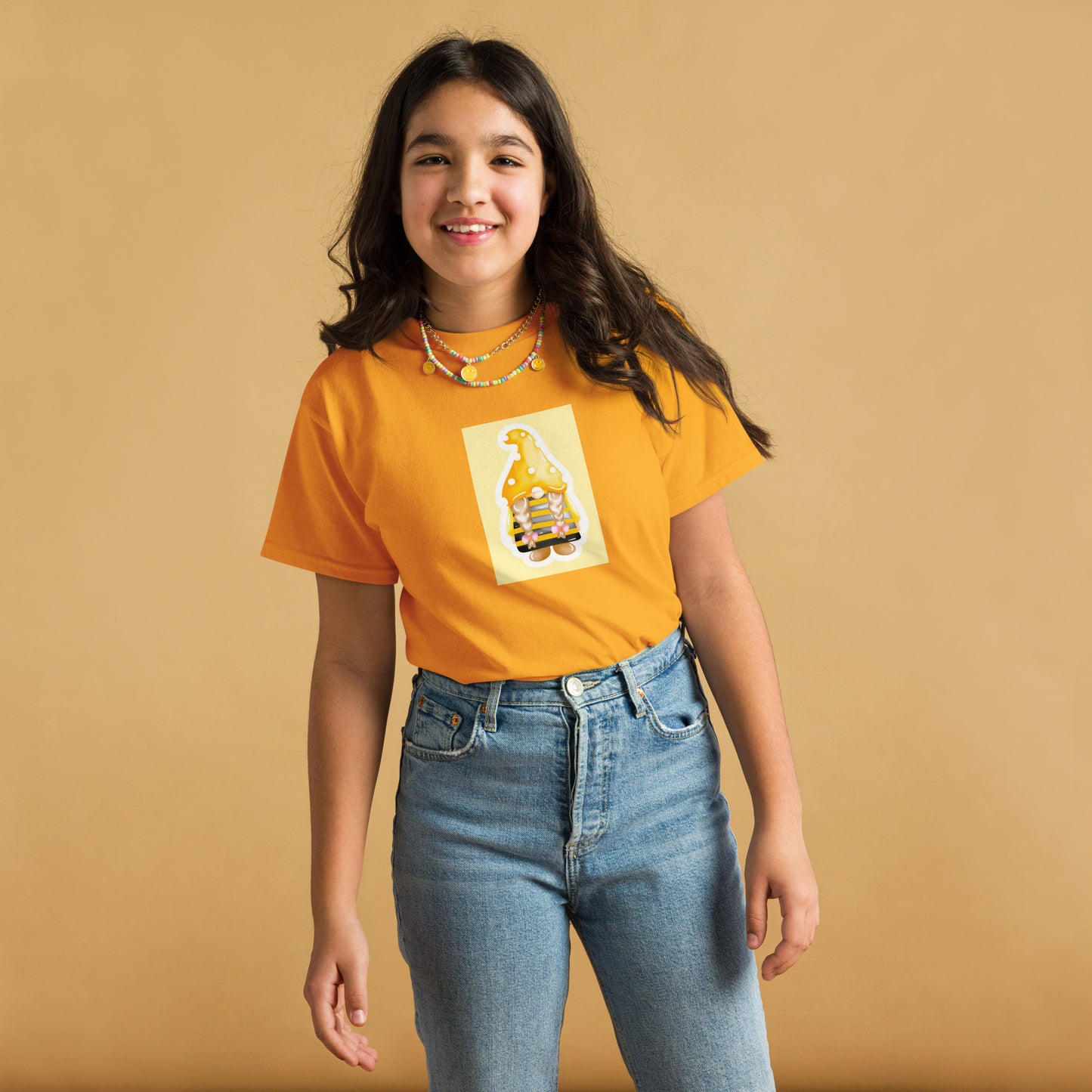 Youth classic tee FEMALE BEE GNOME