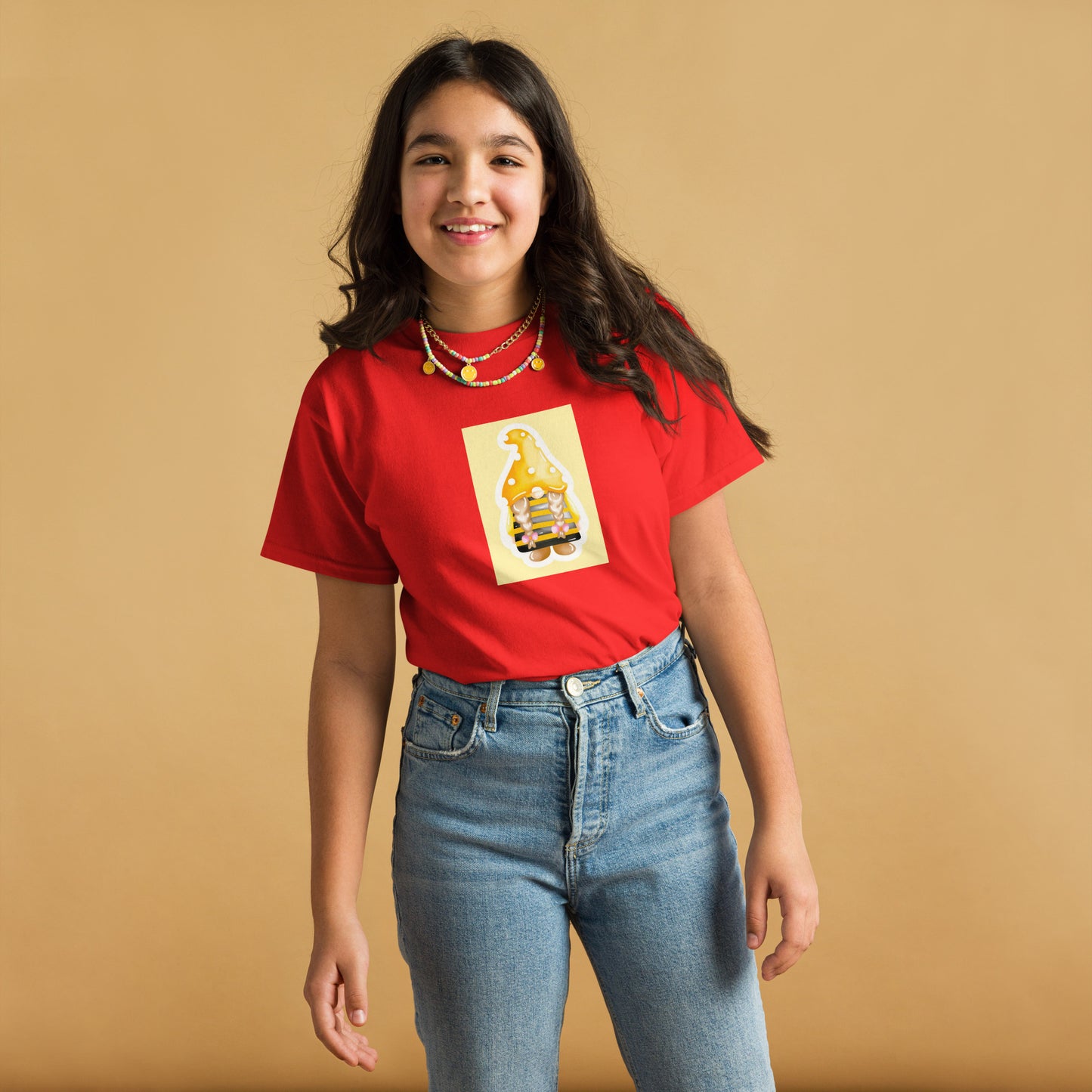 Youth classic tee FEMALE BEE GNOME