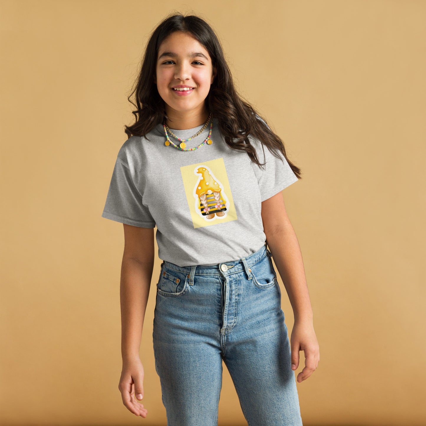 Youth classic tee FEMALE BEE GNOME