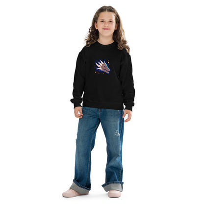 Sudadera juvenil cuello redondo DRAGON HEAD ART