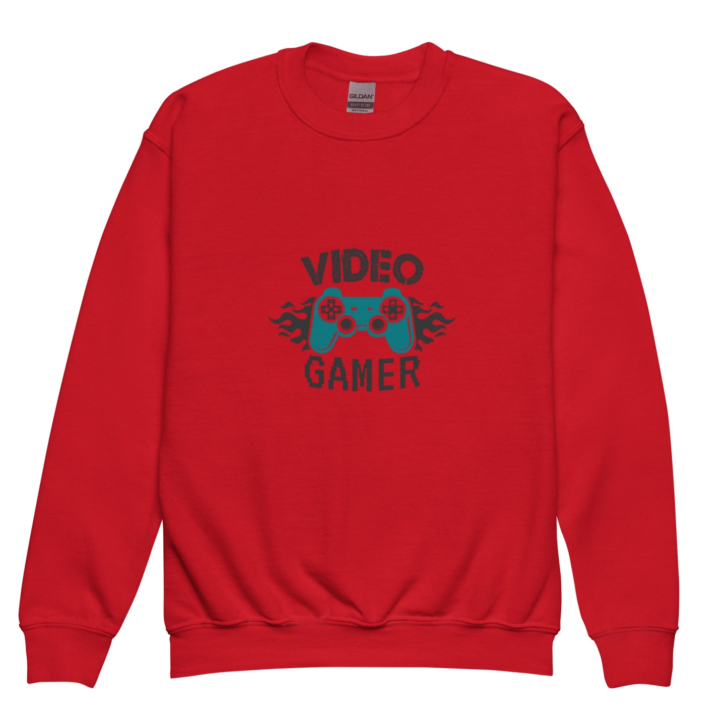 Sudadera juvenil de cuello redondo VIDEO GAMER