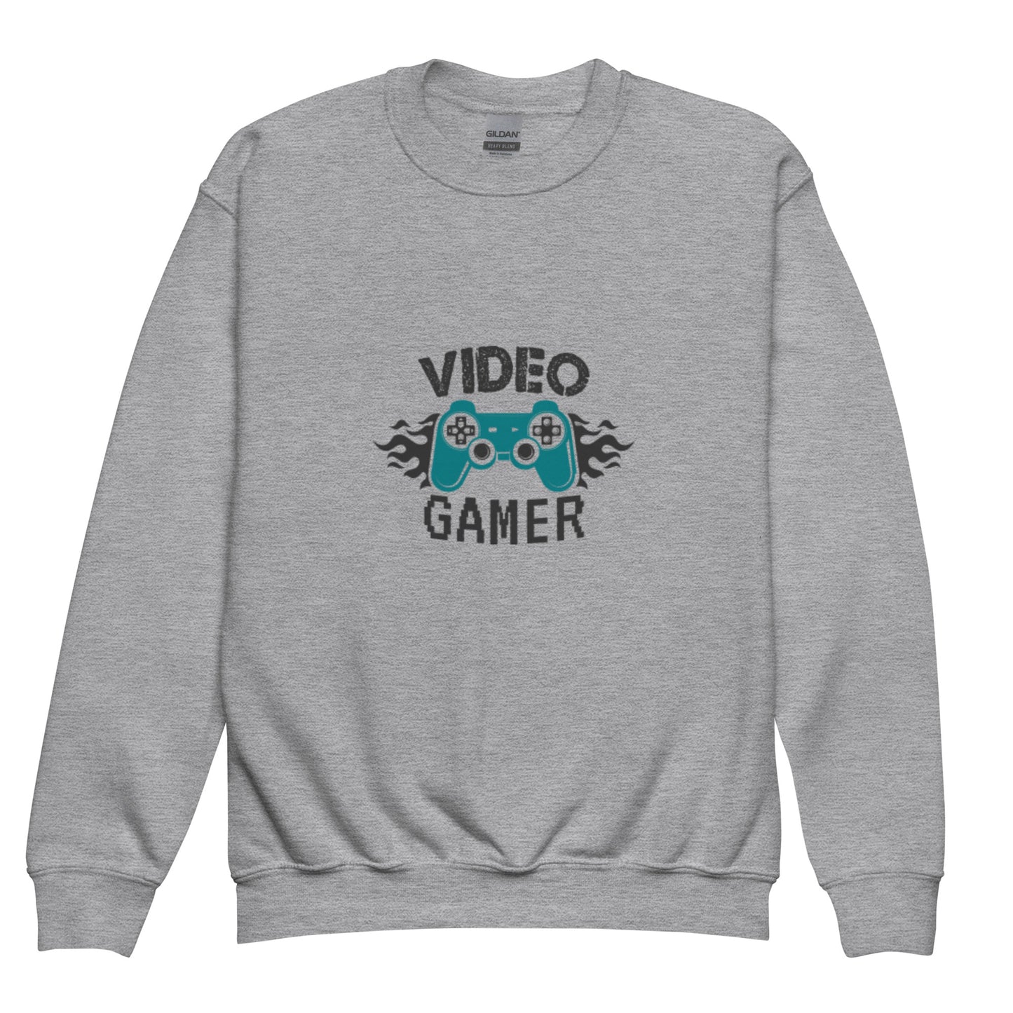 Sudadera juvenil de cuello redondo VIDEO GAMER