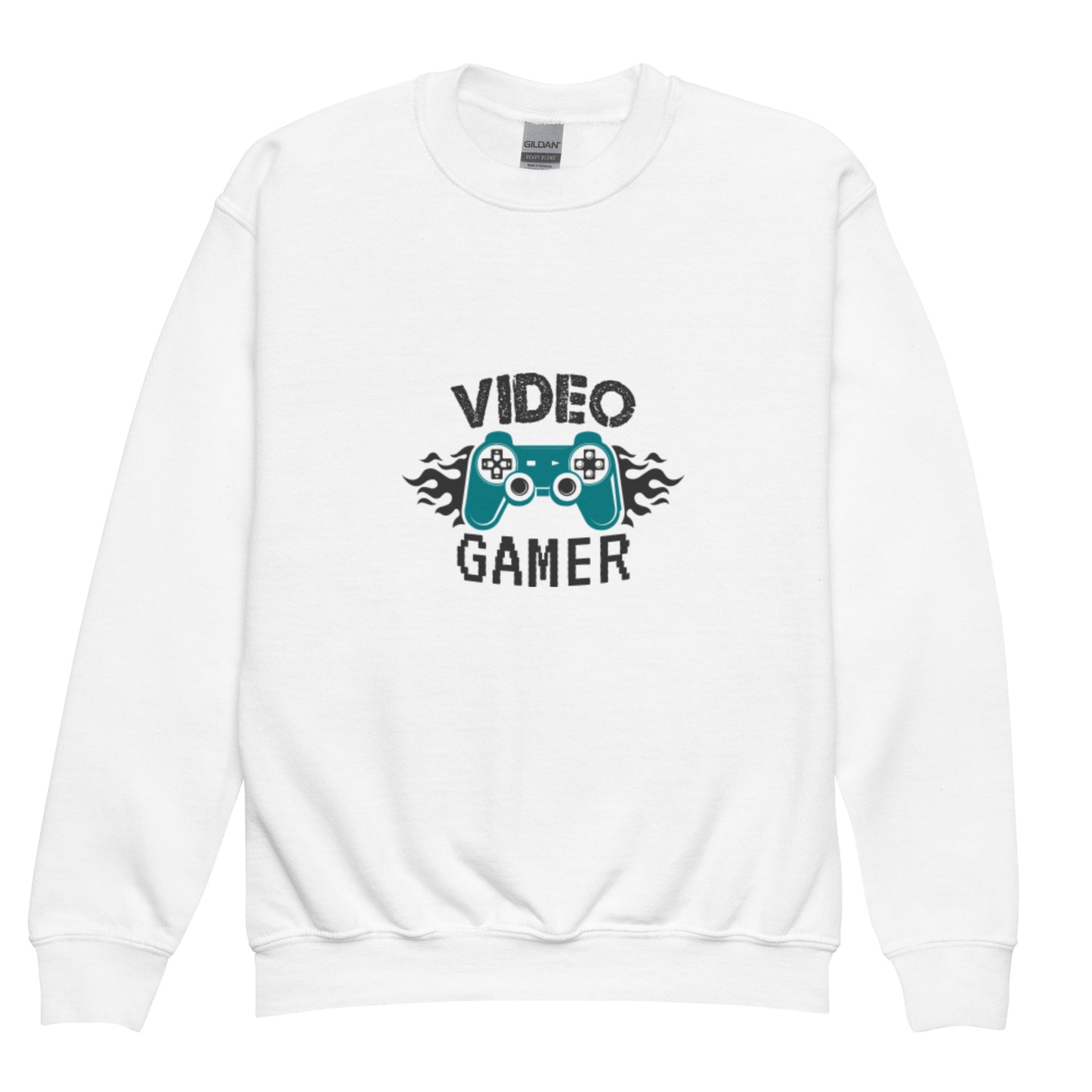 Sudadera juvenil de cuello redondo VIDEO GAMER