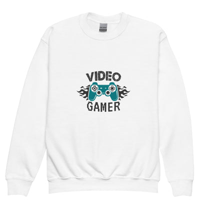 Sudadera juvenil de cuello redondo VIDEO GAMER