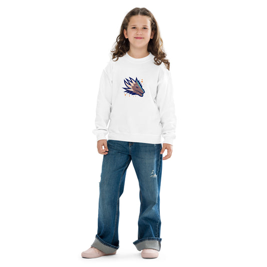 Youth crewneck sweatshirt DRAGON HEAD ART