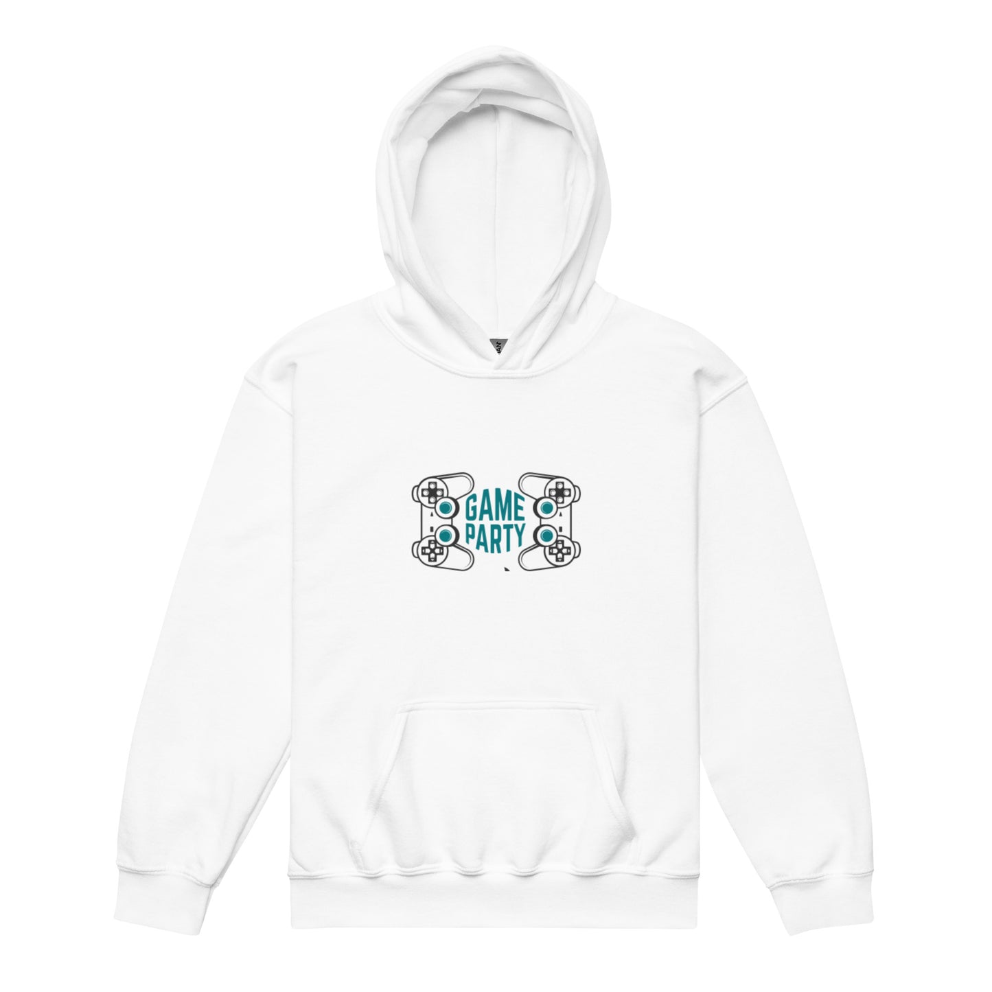 Sudadera con capucha de mezcla pesada para jóvenes GAME PARTY