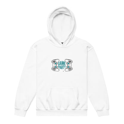 Sudadera con capucha de mezcla pesada para jóvenes GAME PARTY