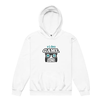 Sudadera con capucha juvenil de mezcla pesada VIDEO GAME ZONE